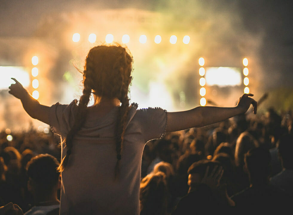 Approximately 90% of attendees are showing up fully vaccinated to shows