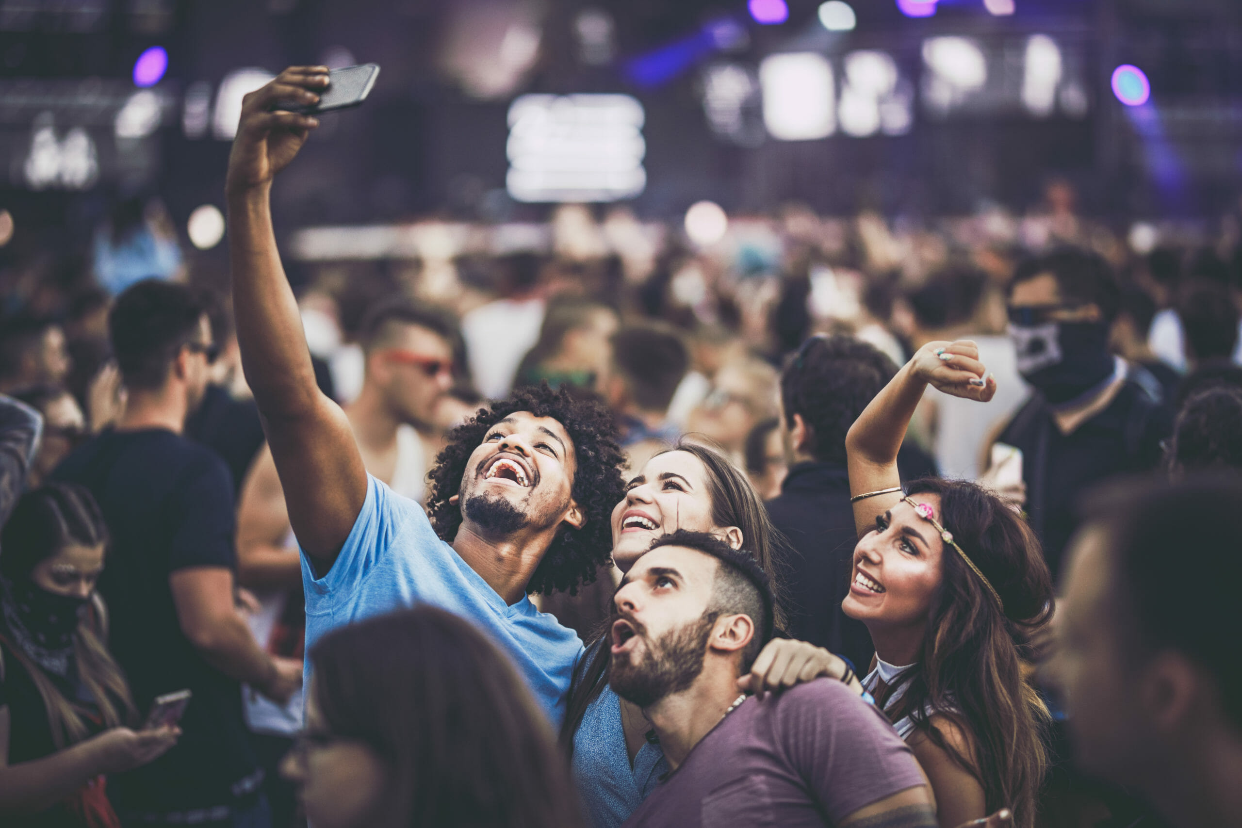 97% agree that nothing compares to the excitement of a live music event.